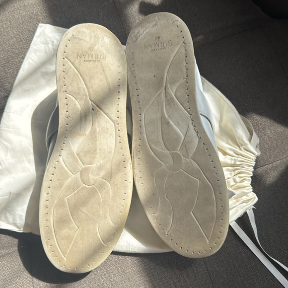Alexandre Birman White Leather Sneakers, Women’s 39 (8.5)
